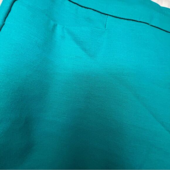 🌺Crosby🌺 turquoise cropped pants 🌺 excellent condition 🌺 size 10 - Picture 4 of 6